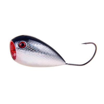 China Fishing tackle products big mouth single hook floating amount 13G/8CM water simulation bait FZY160 for sale