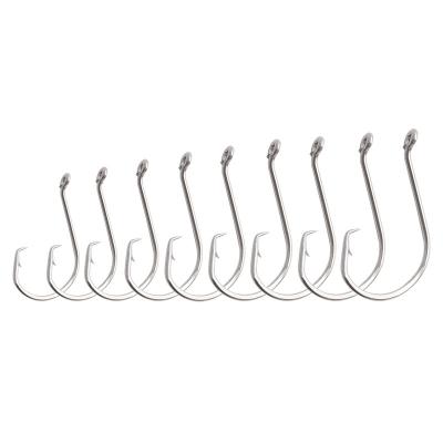 China Luya Bait Dezhou Fishing 7384 Chickbeak Soft Hook Set Bait Hook High Carbon Steel Olecranon Hook for sale