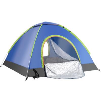 China Extended type automatic camping tent thickened outdoor tent rainproof and quickly open for sale