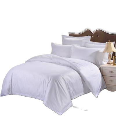 China Luxury Hotel Good Quality Bedding Set Nondisposable Bed Linen for sale