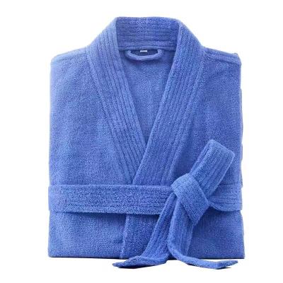 China Hotel Cotton Fabric Breathable Thick Absorbent Superfine Bathrobe for sale