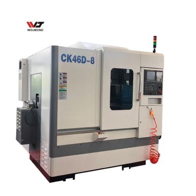 중국 CK46D CNC turning center with CNC lathe C axis Slant bed cnc lathe 판매용