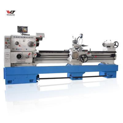 中国 Manual turret conventional lathe machine CA6150 metal turning lathe machine 販売のため