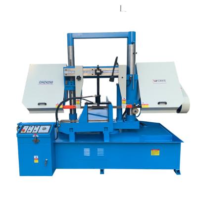 China Metal cutting band saw machine GH4250 pipe cutter band sawing machine price Te koop