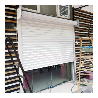 China Heat Insulation China Rolling Shutter Remote Control Aluminum Door for sale