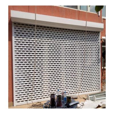 China Thermal Insulation Aluminum Factory Atomic Rolling Shutter Doors for sale