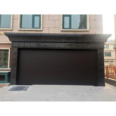 China Heat Insulation Reasonable Price Aluminum Roller Shutter Door With Door for sale