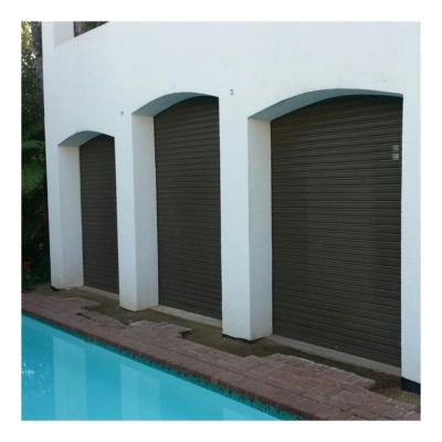 China Aluminum Security Rolling Shutter Doors With PU Foam for sale