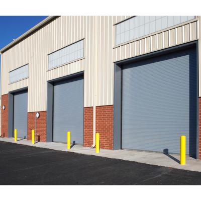 China Windproof Steel Roll Up Security Door Metal Warehouse Container Roller Shutter Doors for sale