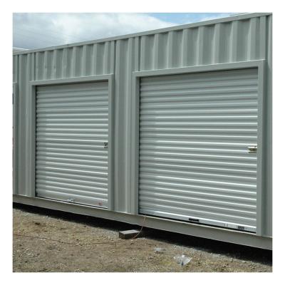 China Beautiful Waterproof Rolling Shutter Garage Door With Good Security Performance for sale