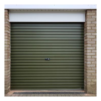 China Waterproof Easy Operation Colorful Strong Rolling Shutter Door For Apartment Self Storage for sale