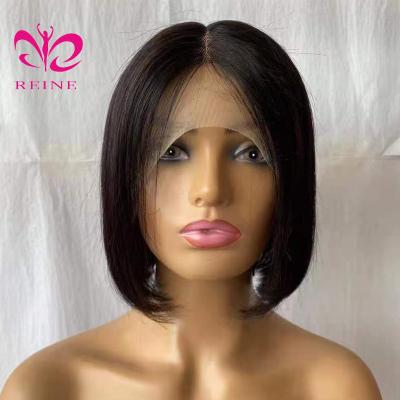 China Top Selling Bob Wigs Virgin Hair Lace T Front Piece Bob Style Short Brazilian Hair Bob Wig Wholesale for sale