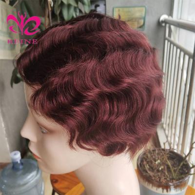 China Hair Pixie Cut Machine Made Pixie Wig Wigs With Baby Hair Brazilian Short Hair Wigs for sale