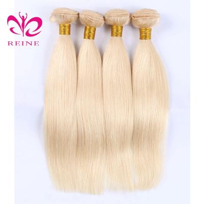 China Wholesale Cuticle Aligned 613 Blonde Straight Hair Weaves 100% Brazilian Virgin Hair for sale