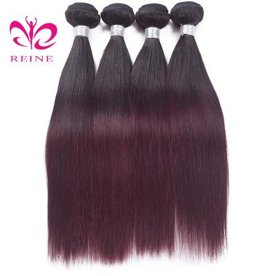 China QUEEN Aliexpress Hair Malaysian Hair Bundles Cuticle Aligned 1B/99J Red Color Virgin Hair for sale