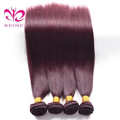 China China supplier good quality hair weave 99j color hair extension hair cuticle aligned for sale