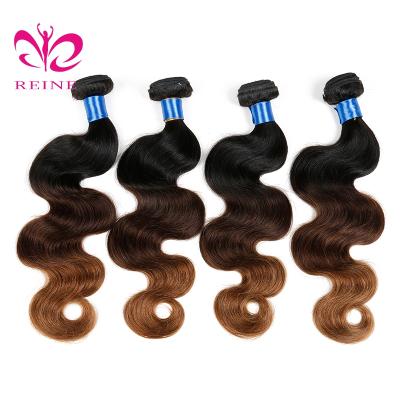 China Peruvian Human Virgin Remy Virgin Hair Peruvian Virgin Hair 30 QUEEN Ombre Hair Body Wave Weft Cuticle Aligned 1B 4 for sale