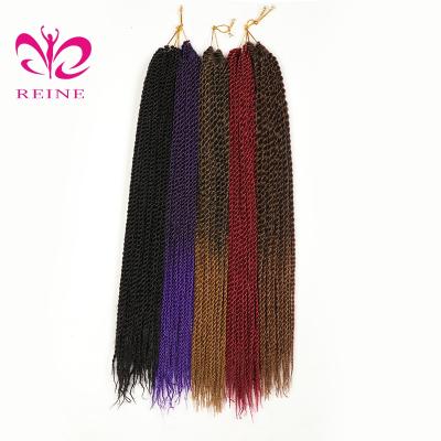 China Wholesale Senegalese Braid 100 Synthetic Hair Elephant Braid Twist Braiding Hair 22 Inch Micro Braiding Hair for sale