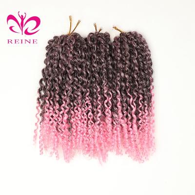 China Cheap 8 Inch Crochet Hair Mali Braid Spring Twist Hair Dangle Afro Kinky Curly Hair Extension for sale