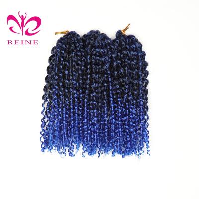 China Mali Bob Curly BRAID Hair Afro Queen Hairstyle Extension Hot Sale Wholesale Mali Bob Crochet Braid Synthetic Small for sale