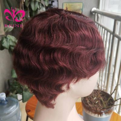 China Wholesale price 8a pixie wig virgin brazilian short hair machine made wig, top virgin hair seller in china for sale