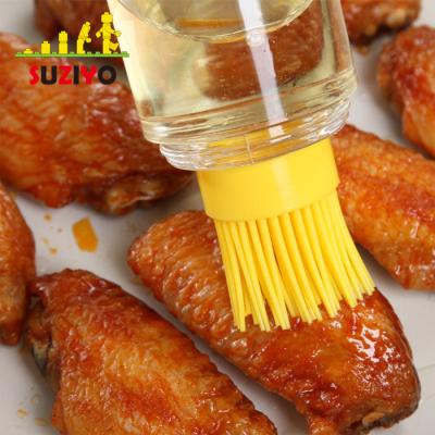 China Easily Cleaned Baster Silicone Bottle Brush For Marinating Food for sale