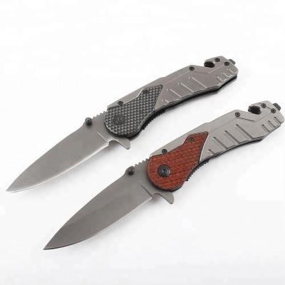 China Outdoor Survival Stainless Steel Blade Survival Knives for sale