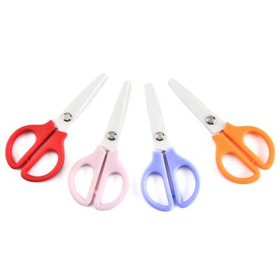 China 2022 Viable Multi Purpose Ceramic Scissors Portable Ceramic Shears for Kitchen Safety Non-Slip Food Scissors for Baby Toddler Kids for sale