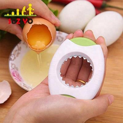 China Viable Egg Topper Cutter - Hard Stainless Steel Blades Soft Egg Opener for sale