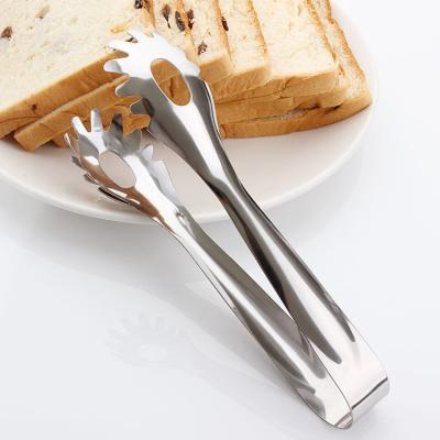 China Wholesale Cheap Bread Tong Stainless Steel Food Metal Tongs from Viable Factory for sale