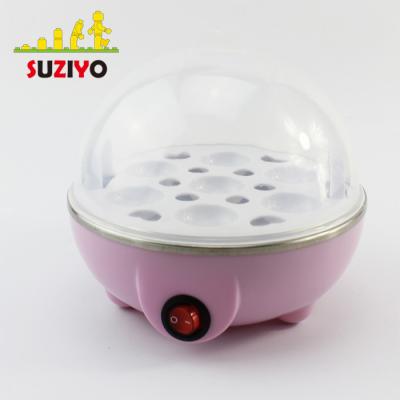 China Household 7pcs Electric Egg Boiler Poacher Cooker Steam /Auto Cut Out for sale