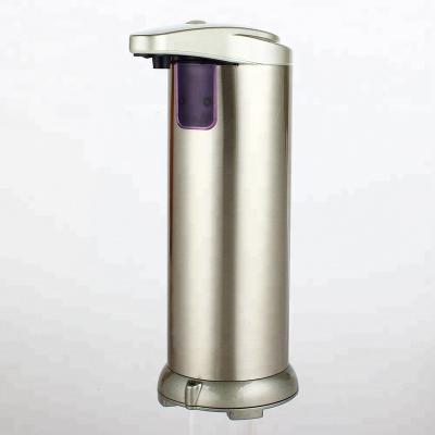 China Automatic Soap Dispenser Washing Liquid Shampoo Sensor Sanitizer Touchless Nless Steel Dispenser for sale