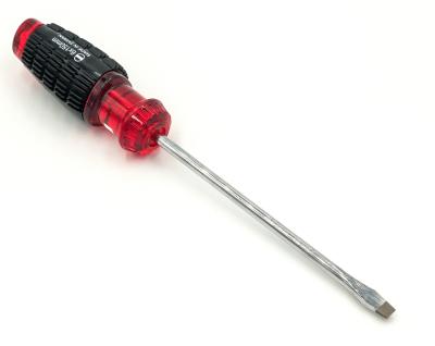 China Plastic Taiwan Made Professional CR-V Blade Transparent Screwdriver With Magnet for sale