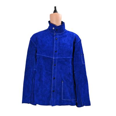 China Durability OEM Puncture Heavy Duty XL Size Work Safety Industrial Welding Jacket for sale