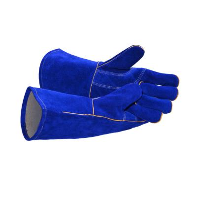 China Professional Factory Selected Premium Heat Resistant Finger Welding Welding Gloves for sale