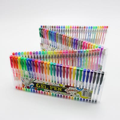 China Normal 120 color gel pens for smooth writing and no water leakage for sale