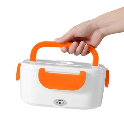 China Wholesale Portable Heating Plug-in Lunch Box Home Use Car Lunch Box Mounted Student Plastic Electric Vehicle for sale