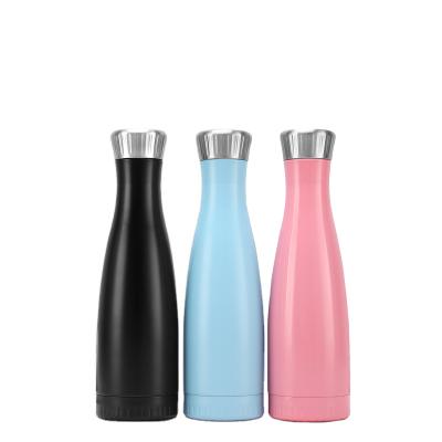 China Sustainable Creative Stainless Steel Pot-Bulked Cute Outdoor Sports Gym Drinking Water Bottle for sale