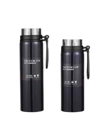 China Small Mouth Logo Gym Viable Custom Sport Free Running BPA Stainless Steel Single Wall Water Bottles With Bamboo Lid for sale