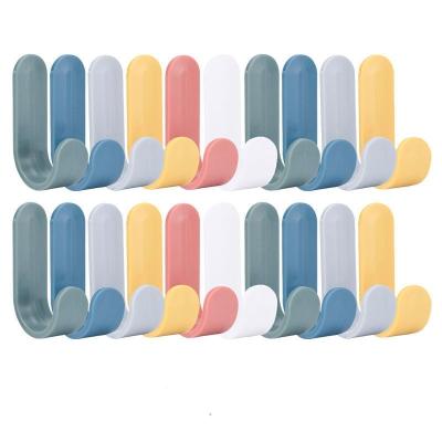 China Sustainable Plastic Loop Plastic Hook Hanger Socks Hang Nail-Free and Rail-Free for sale