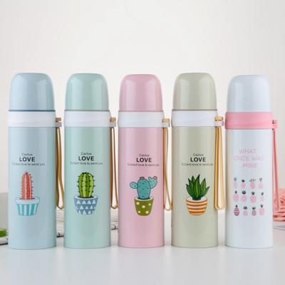 China Sustainable Unique Design Hot Selling Stainless Steel Cute Simple Thermos Flasks Vacuum Flask for sale