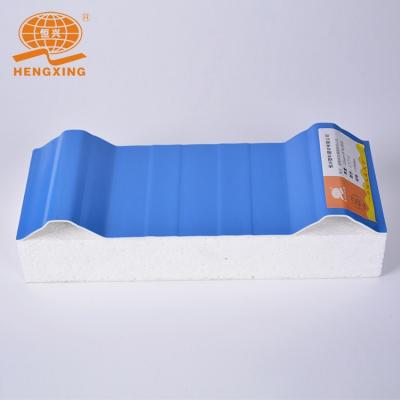 China professional 1025 mm manufacturer factory low price keep warm insulated eps roof sandwich panel for sale