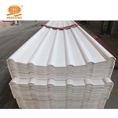 China 1000mm Factory Sales Corrosion PVC Roof Sheet Acid Resistance Core Roof Tiles High Strength Steel Long Life Time for sale