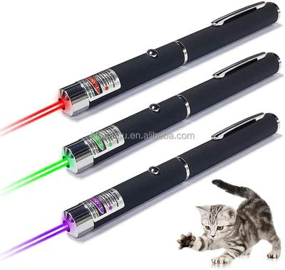 China Wholesale Viable High Quality Metal Led Pointer Cat Toys Stick Funny Teaser Cat Interactive Laser Intelligence Toy for sale