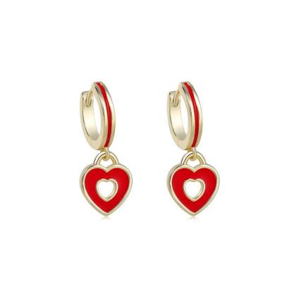 China CLASSIC jingjing jewelry kids stainless steel earrings enamel jewelry for sale