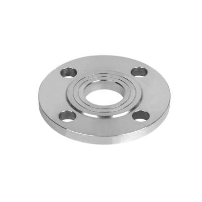 China Expanded Building Material Stores ANSI b16.5 Stainless Steel Face Class 150 Pound Slip On Pipe Flanges With Tube End Standard Vacuum Parts for sale