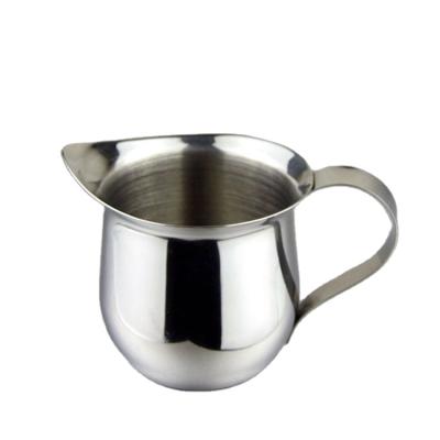 China 60ml 90ml 150ml 240ml Mini Coffee Latte Milk Jug Stainless Steel Viable Milk Jug for sale