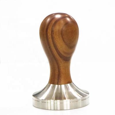 China Workable 51mm 58mm 58.35mm 304 Stainless Steel Bartender Accessories Espresso Coffee Tools Powder Press Tamper Tamper for sale