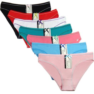 China Factory Wholesale Ladies Underwear Set Weekly Women's Cotton Breathable Panties Briefs for sale