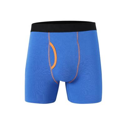 China OEM Wholesale Long Logo Custom Training Men's Underwear Breathable Boxers Briefs Underwear Package for sale